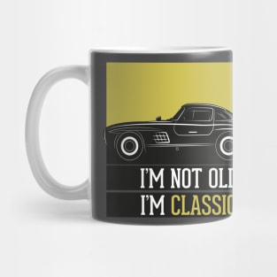 I'M CLASSIC. Retro Cars Graphic Mug